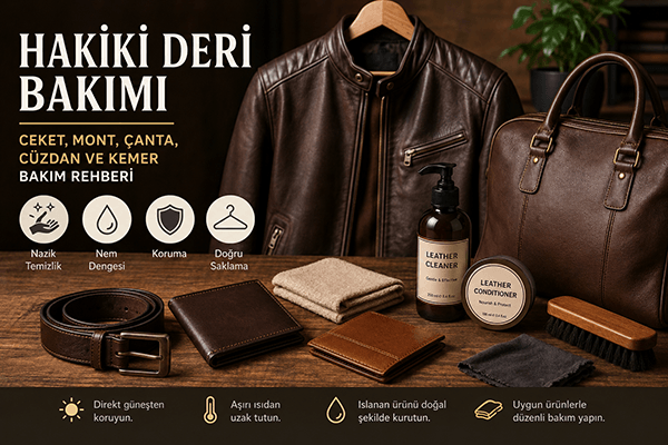 Hakiki Deri Bakımı Nasıl Yapılır?
