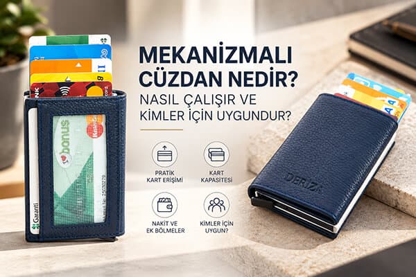 Mekanizmalı Cüzdan Nedir? Nasıl Çalışır ve Kimler İçin Uygundur?