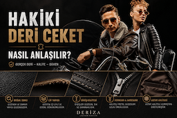 Hakiki Deri Ceket Nasıl Anlaşılır?