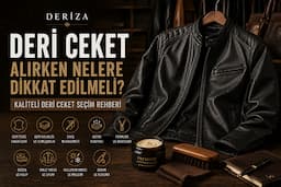 Deri Ceket Alırken Nelere Dikkat Edilmeli?