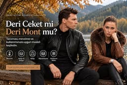 Deri Ceket mi Deri Mont mu? Hangisi Size Uygun?